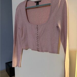 Victoria's Secret Mauve Long Sleeve Top